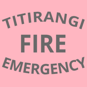 TVFB KIDS HOODIE CURVED TEXT GREY Design