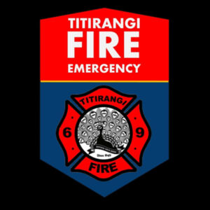 TVFB FIREFIGHTER bomber jacket shoulder patch Design