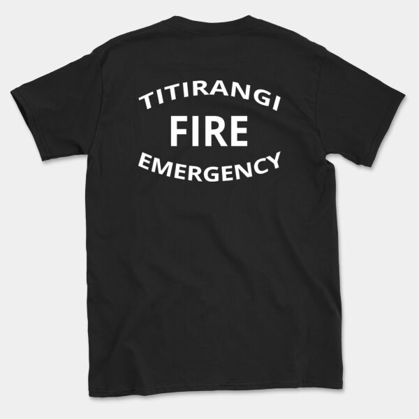 TVFB SUPPORTERS TEE CURVED TEXT WHITE Thumbnail