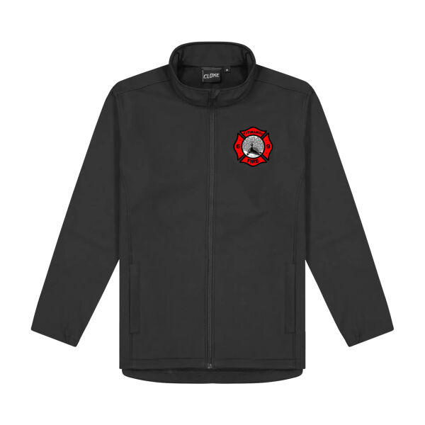 TVFB SUPPORTERS SOFTSHELL JACKET LOGO ONLY Thumbnail