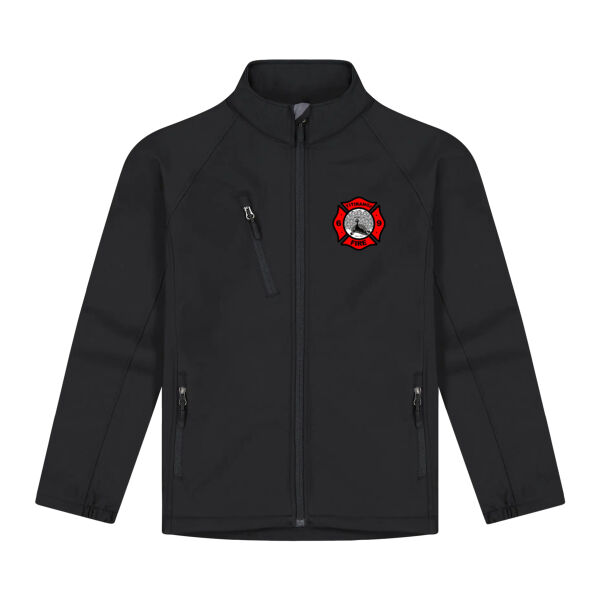TVFB SUPPORTERS WOMENS SOFTSHELL JACKET LOGO ONLY Thumbnail
