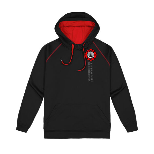 TVFB KIDS HOODIE TEXT GREY Thumbnail